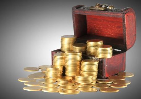 Gouden munten geen contant geld